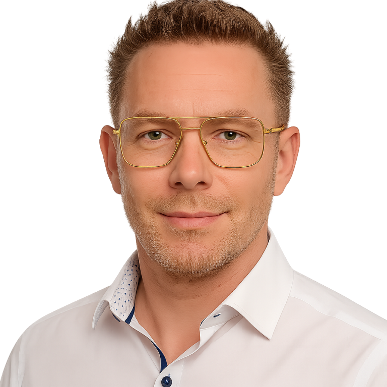 Porträt eines Bausachverständigen in neutraler Darstellung